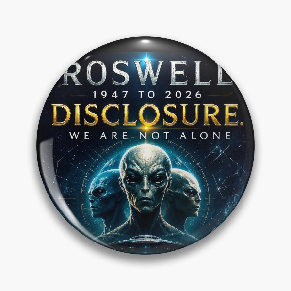 Item preview, ROSWELL 1947 to 2026 DISCLOSURE - We Are Not Alone designed and sold by DBM Photo Art 1.
