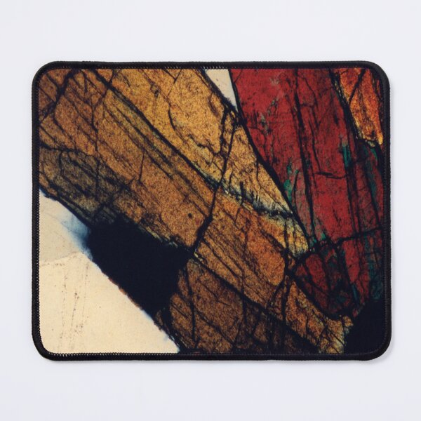 Item preview, Geological thin section mineral art photograph of epidote designed and sold by MineralPhotos.
