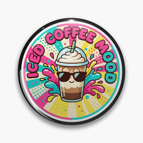 Item preview, Cool Sips Iced Coffee Pop Art designed and sold by Sketchlegacy.