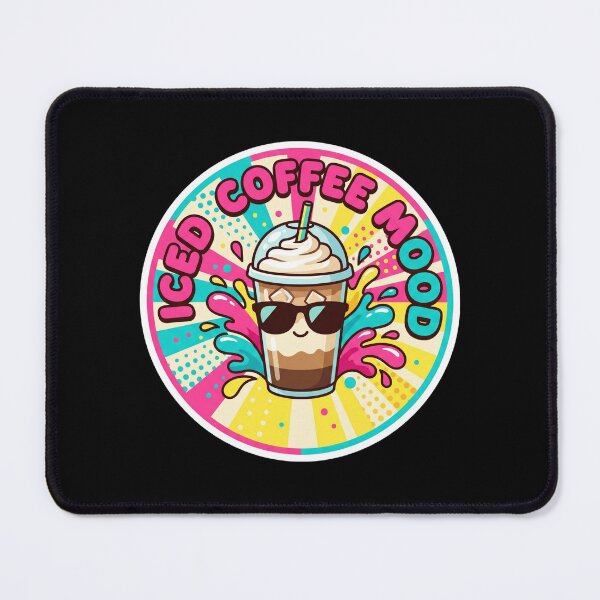 Item preview, Cool Sips Iced Coffee Pop Art designed and sold by Sketchlegacy.