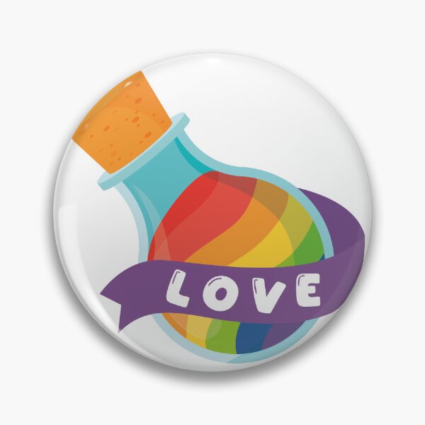 Item preview, Poison Love Rainbow Potion – LGBTQ+ Pride Aesthetic Design designed and sold by Lunatik Cat.