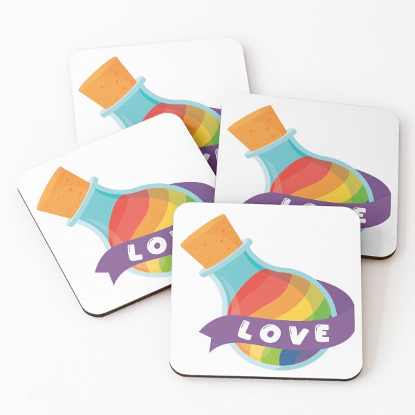 Item preview, Poison Love Rainbow Potion – LGBTQ+ Pride Aesthetic Design designed and sold by Lunatik Cat.