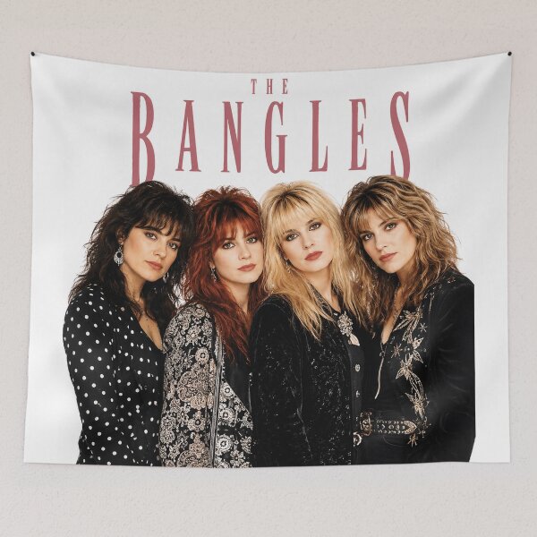 Item preview, The Bangles Retro 80s Band Portrait designed and sold by gratia82.