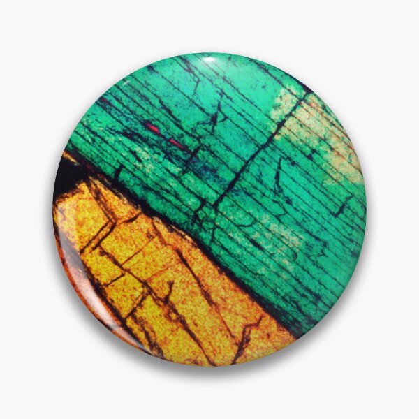 Item preview, Mineral art thin section geological photograph of Epidote designed and sold by MineralPhotos.
