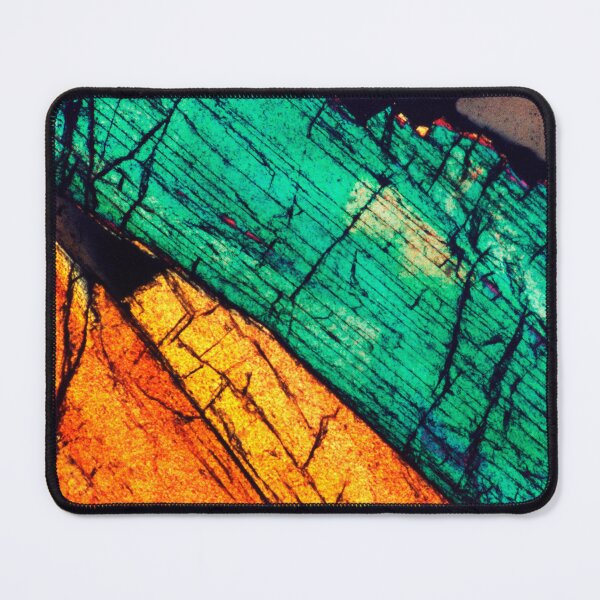 Item preview, Mineral art thin section geological photograph of Epidote designed and sold by MineralPhotos.
