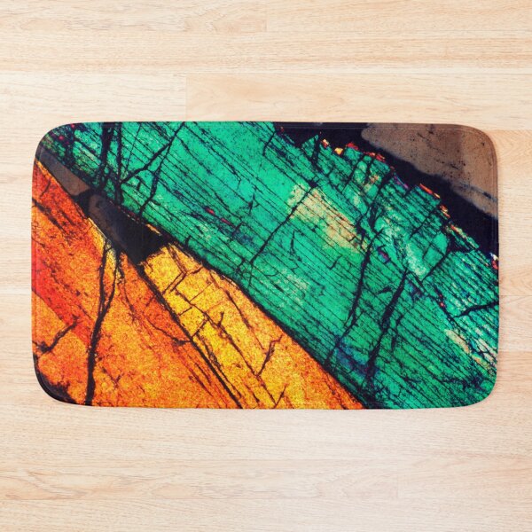 Item preview, Mineral art thin section geological photograph of Epidote designed and sold by MineralPhotos.