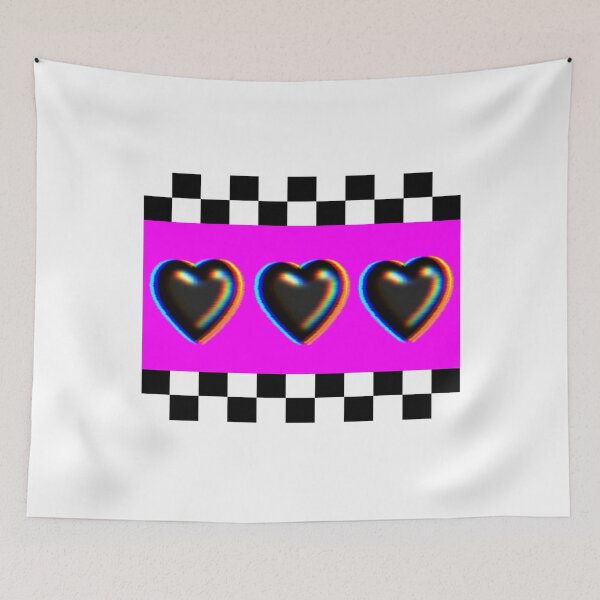 Item preview, Cute black hearts designed and sold by kanaehonkawa.