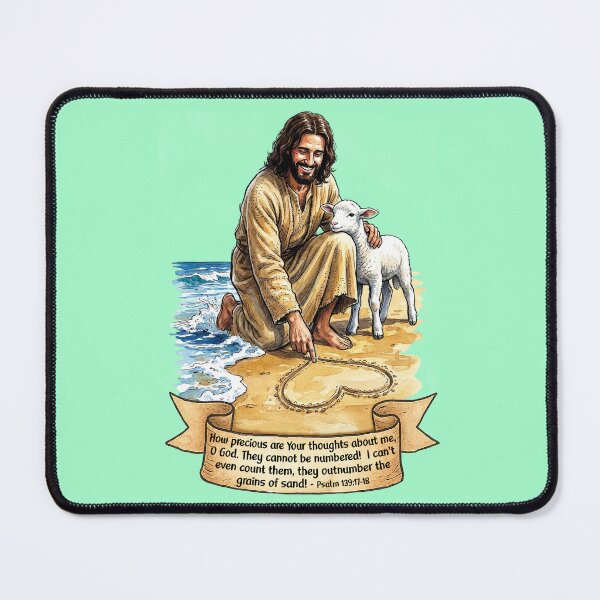 Item preview, Precious Are Your Thoughts About Me, O God designed and sold by Lion and Lamb Design.
