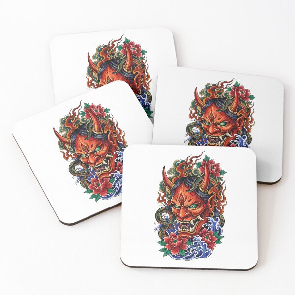 Item preview, Crimson Hannya Fury designed and sold by Irezumiya.