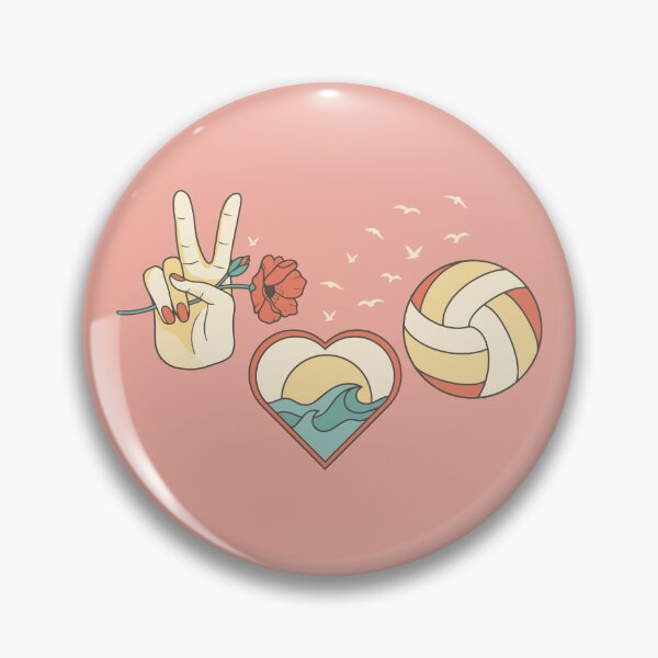 Item preview, Peace Love Volleyball designed and sold by Janie in Repeat .