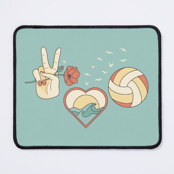 Item preview, Peace Love Volleyball designed and sold by Janie in Repeat .