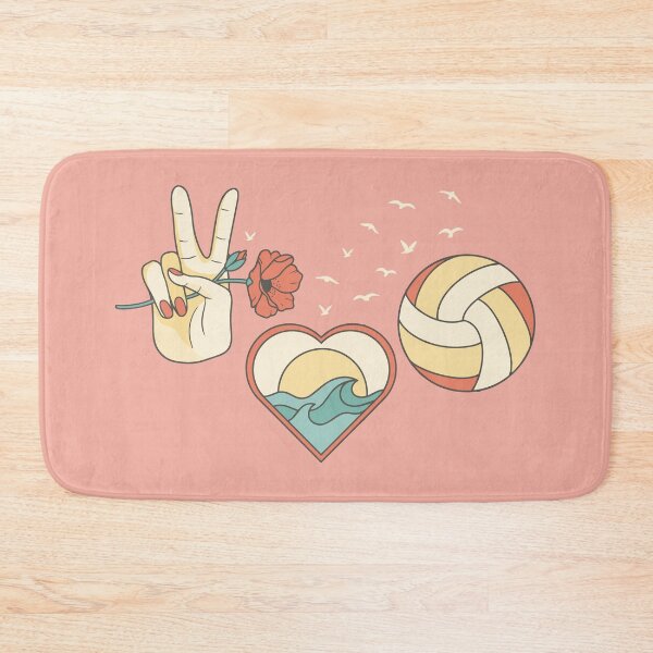 Item preview, Peace Love Volleyball designed and sold by Janie in Repeat .