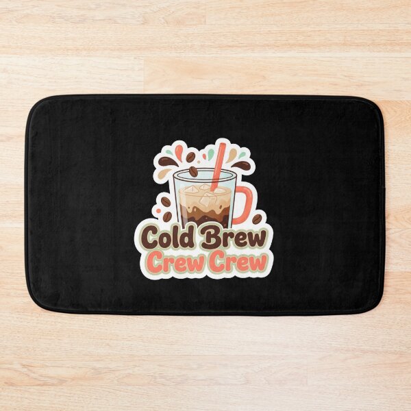 Item preview, Cold Brew Crew Cute Iced Coffee designed and sold by Sketchlegacy.