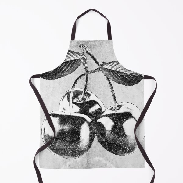 Item preview, Dark Cherries Three Fruit Stem Leaves Botanical Still Life designed and sold by Ghoul Enterprises.