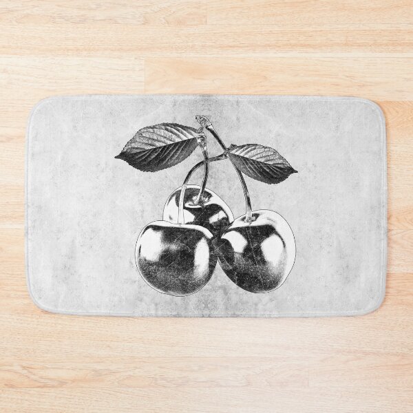Item preview, Dark Cherries Three Fruit Stem Leaves Botanical Still Life designed and sold by Ghoul Enterprises.