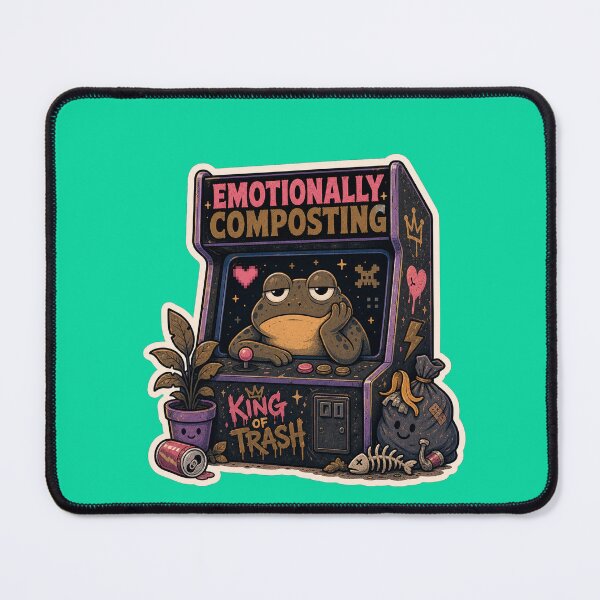 Item preview, King of Trash Emotionally Composting designed and sold by logicfun.