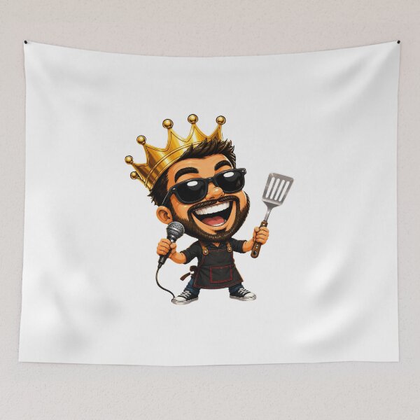 Item preview, Dad Joke King Grill Master: Funny Father's Day BBQ Crown Gift designed and sold by TheAngelHeart.