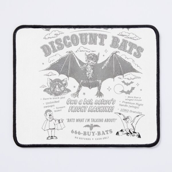 Item preview, Discount Bats Vintage Retro Ad Creature designed and sold by TokyoAyashi.