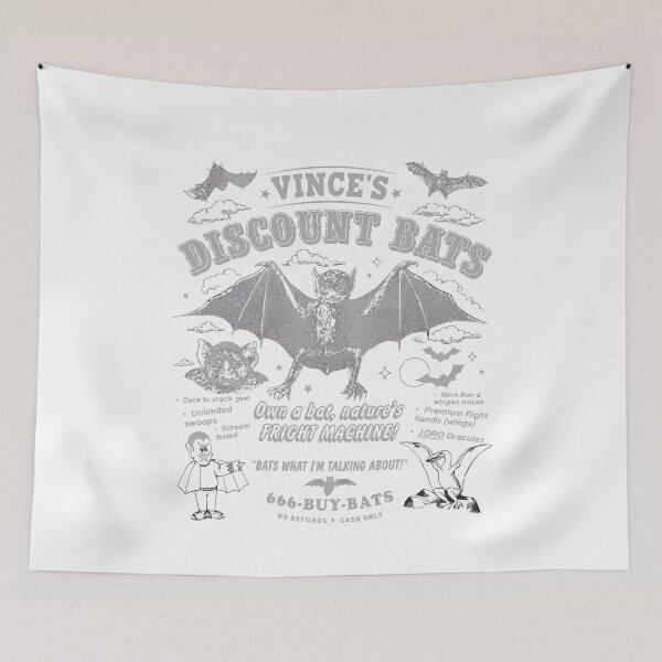 Item preview, Discount Bats Vintage Retro Ad Creature designed and sold by TokyoAyashi.
