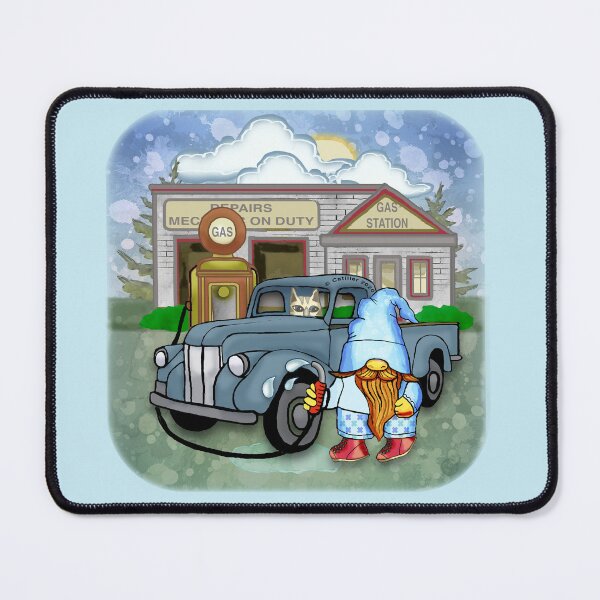 Item preview, Gnome Gas Station designed and sold by artmuvz.