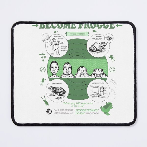 Item preview, Mind Control Frog Transformation Diagram designed and sold by TokyoAyashi.