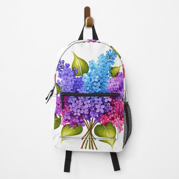 Item preview, Vibrant Lilac Bouquet Watercolor designed and sold by PixorStudio.
