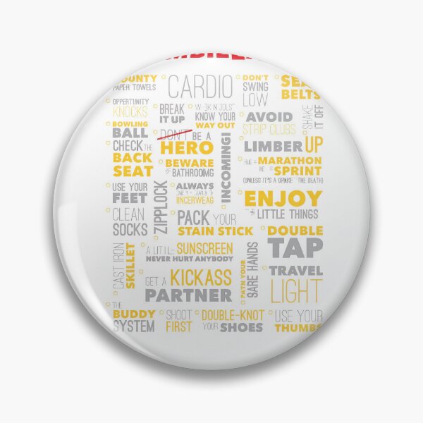 Item preview, Apocalypse Survival Instruction Word Cloud designed and sold by TokyoAyashi.