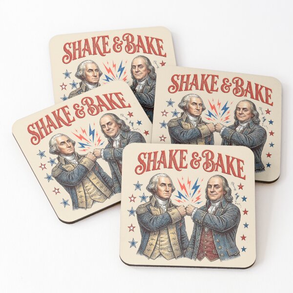 Item preview, Funny Shake and Bake 4th of July Couple Matching  designed and sold by gear-posters.