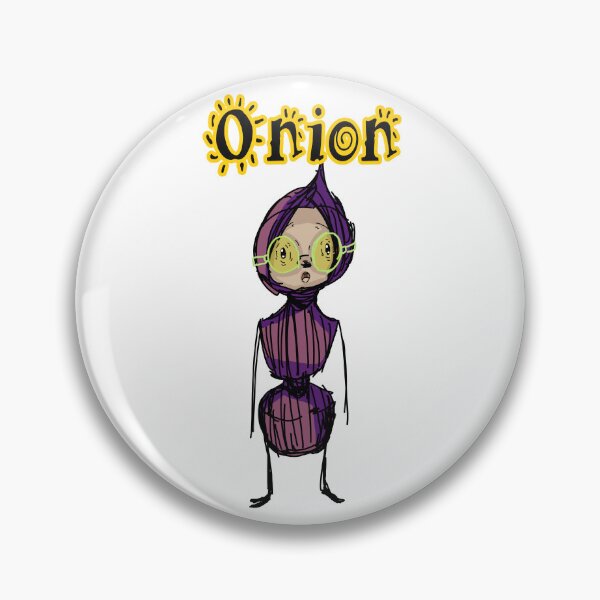 Item preview, Cute Onion Character Kawaii Vegetable Art designed and sold by Yuki80.