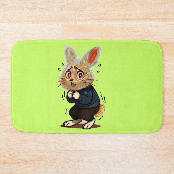 Item preview, Cute Nervous Rabbit Character designed and sold by Yuki80.