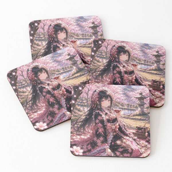Item preview, Sakura Viewing Picnic designed and sold by Hidden Japan Coloring Book.