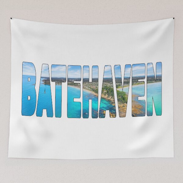 Item preview, BATEHAVEN - Eurobodalla NSW Caseys and Corrigans Beach Rocks Lookout designed and sold by Adam Gormley.