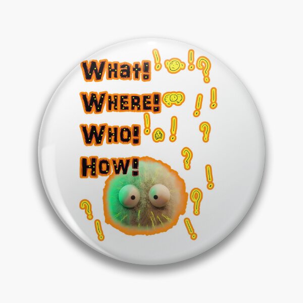 Item preview, What Where Who How Meme Cartoon Design designed and sold by Yuki80.
