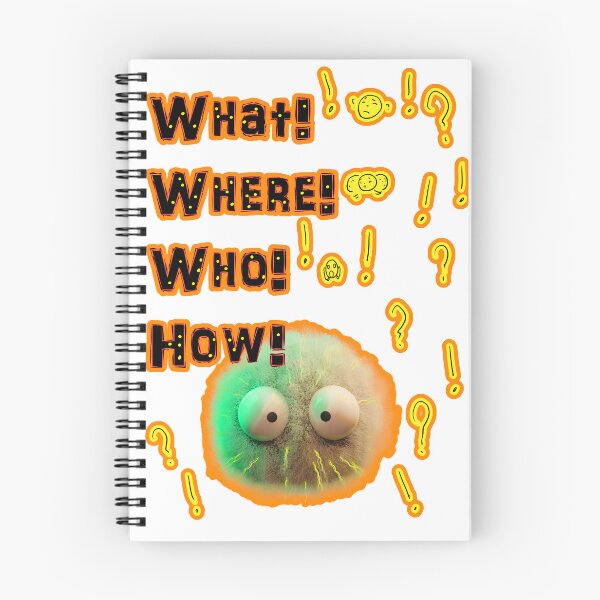 Item preview, What Where Who How Meme Cartoon Design designed and sold by Yuki80.