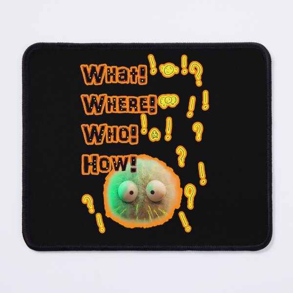 Item preview, What Where Who How Meme Cartoon Design designed and sold by Yuki80.