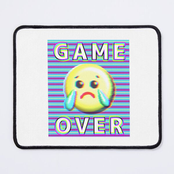 Item preview, GAME OVER face designed and sold by kanaehonkawa.
