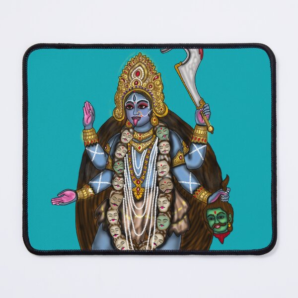 Item preview, Goddess Kali Artwork | Sacred Hindu Divine Mother Digital Illustration designed and sold by Harshit_Digital_Arts.
