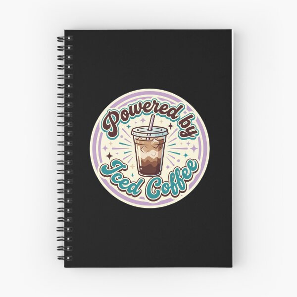 Item preview, Powered By Iced Coffee Cute Coffee  designed and sold by Sketchlegacy.