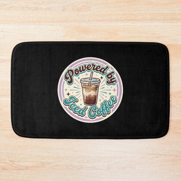 Item preview, Powered By Iced Coffee Cute Coffee  designed and sold by Sketchlegacy.