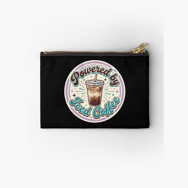 Item preview, Powered By Iced Coffee Cute Coffee  designed and sold by Sketchlegacy.