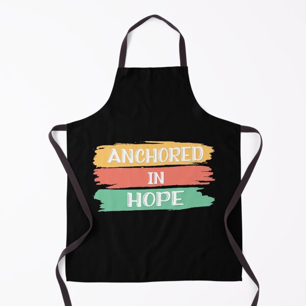 Item preview, Anchored in Hope – Christian Faith Strength Quote designed and sold by Verse & Vibes.