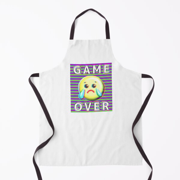 Item preview, GAME OVER sad face designed and sold by kanaehonkawa.