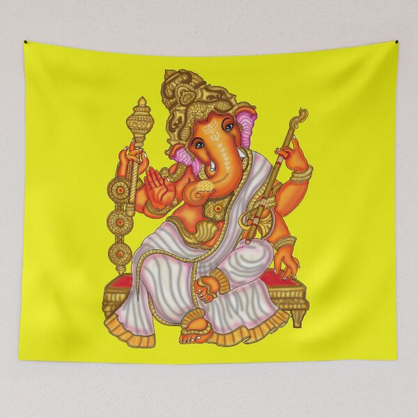 Item preview, Lord Ganesha Artwork | Sacred Hindu Divine Digital Illustration designed and sold by Harshit_Digital_Arts.