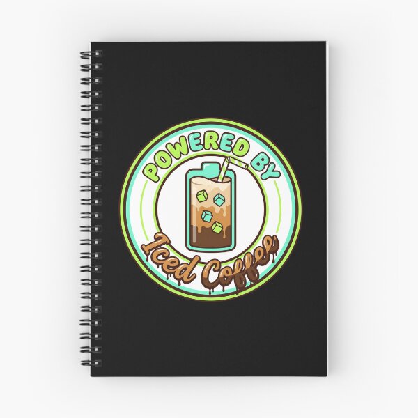 Item preview, Iced Coffee Lover Retro Badge  designed and sold by Sketchlegacy.