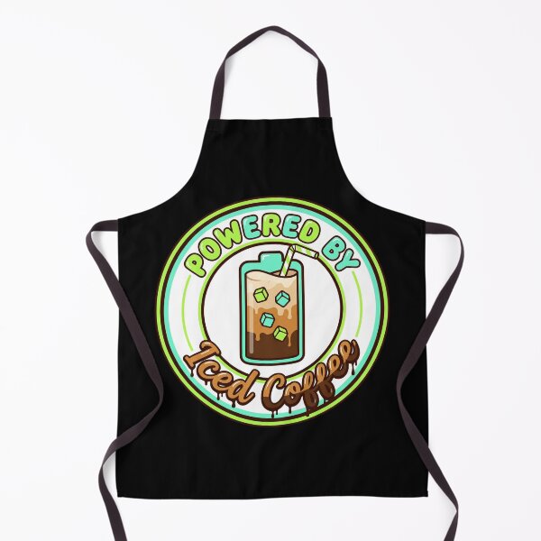 Item preview, Iced Coffee Lover Retro Badge  designed and sold by Sketchlegacy.