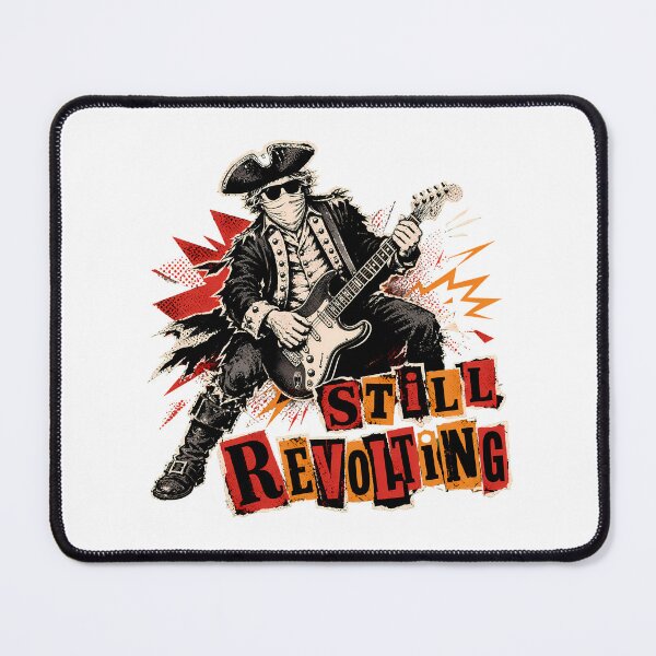 Item preview, Still Revolting Patriot Punk Rock Guitarist designed and sold by chattsuede.