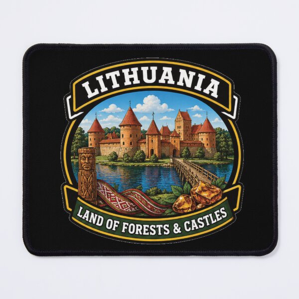 Item preview, Lithuania – Land of Forests and Castles designed and sold by GnuArt.