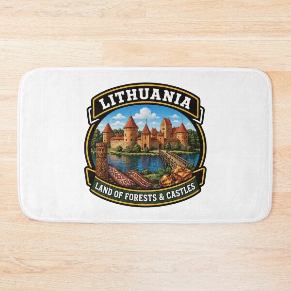 Item preview, Lithuania – Land of Forests and Castles designed and sold by GnuArt.