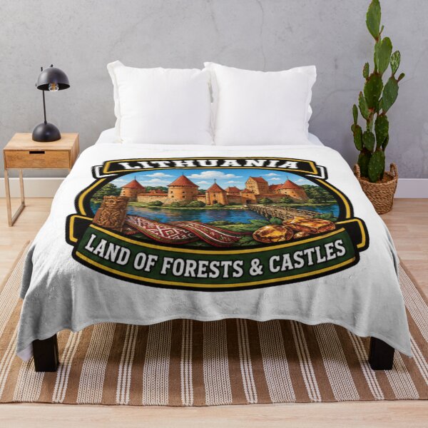 Item preview, Lithuania – Land of Forests and Castles designed and sold by GnuArt.