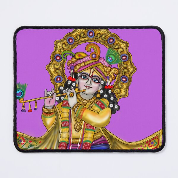 Item preview, Lord Krishna Artwork | Sacred Hindu Divine Digital Illustration designed and sold by Harshit_Digital_Arts.